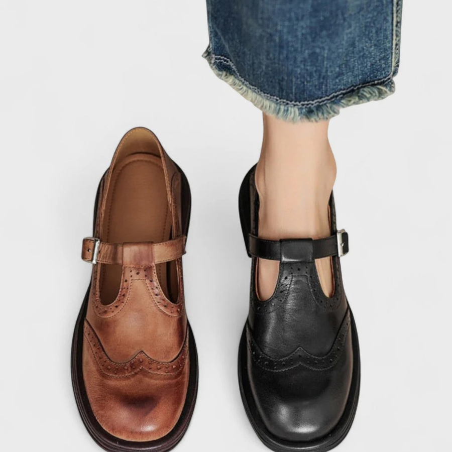 Elizza - Elegance and Comfort Leather Shoes CAAYWORLD WOMEN
