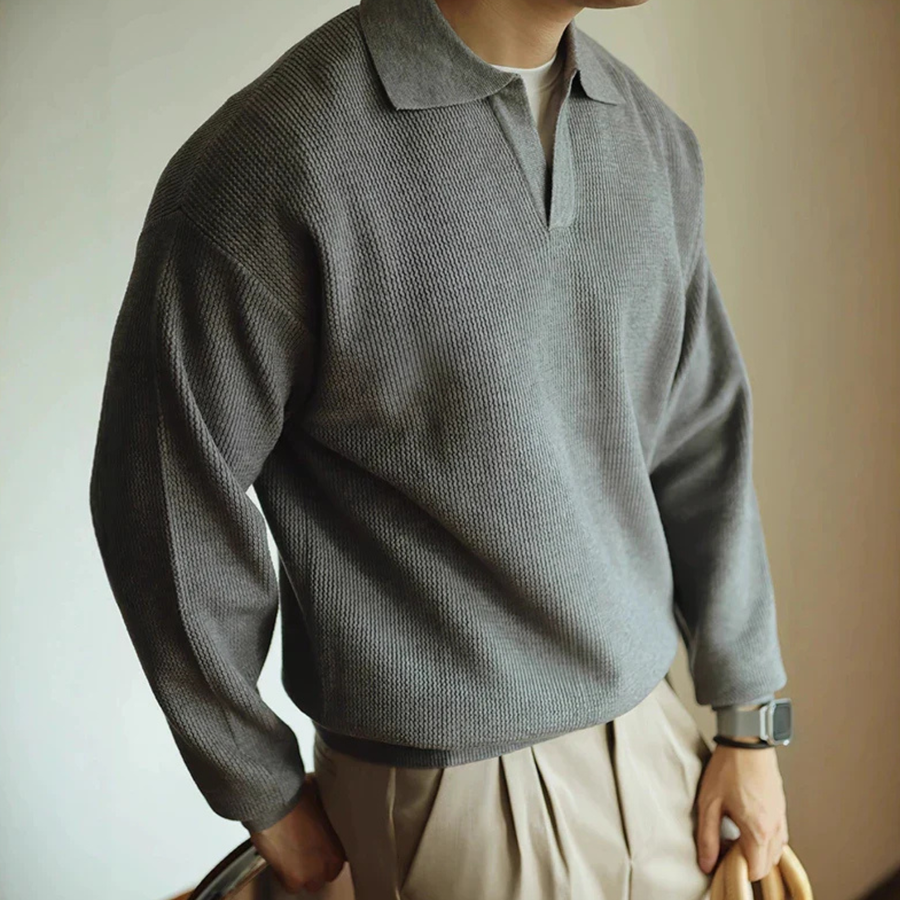 Ellison - Knit Polo Shirt CAAYWORLD MEN
