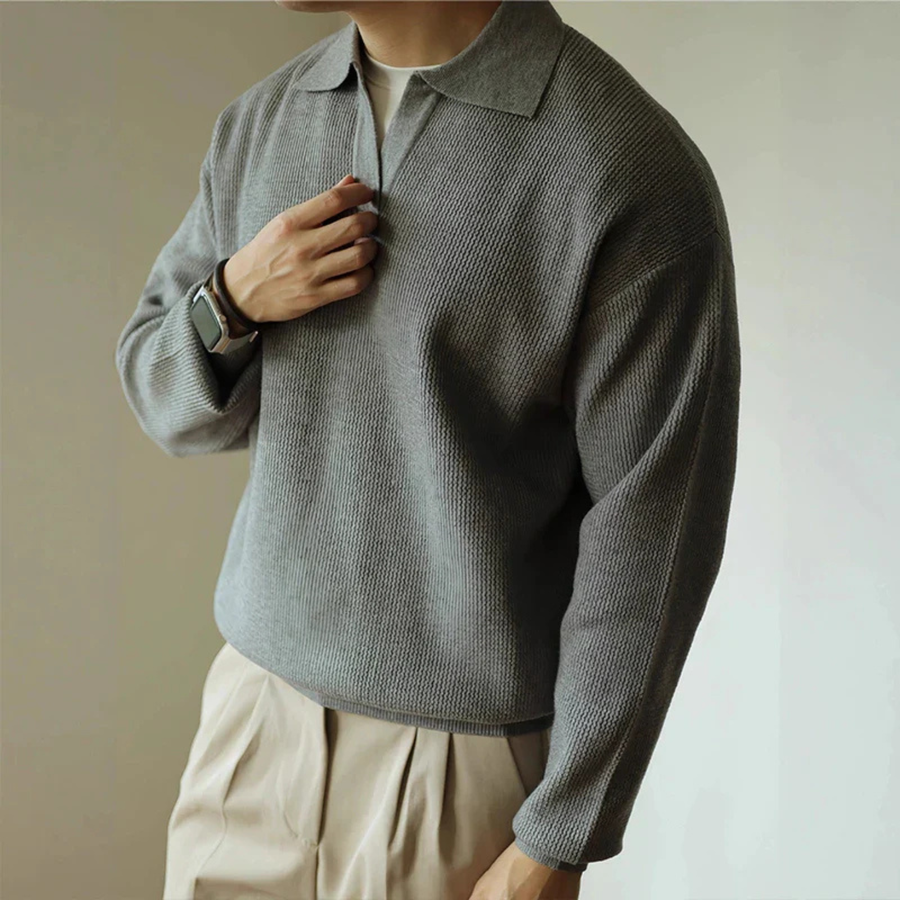 Ellison - Knit Polo Shirt CAAYWORLD MEN