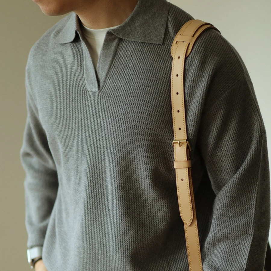 Ellison - Knit Polo Shirt CAAYWORLD MEN