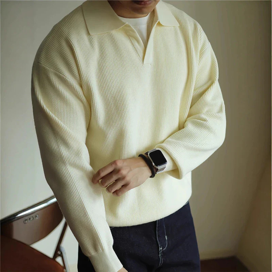 Ellison - Knit Polo Shirt CAAYWORLD MEN
