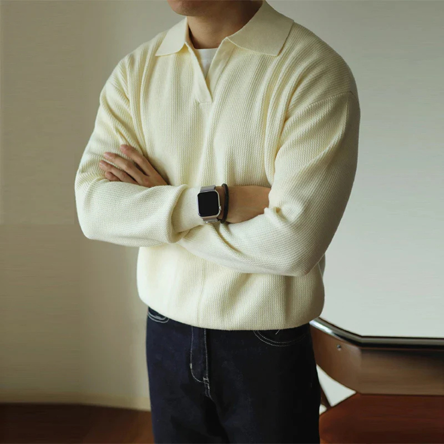 Ellison - Knit Polo Shirt CAAYWORLD MEN