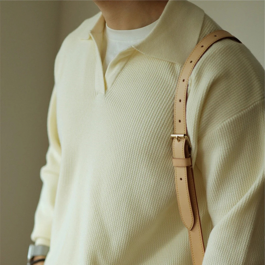 Ellison - Knit Polo Shirt CAAYWORLD MEN