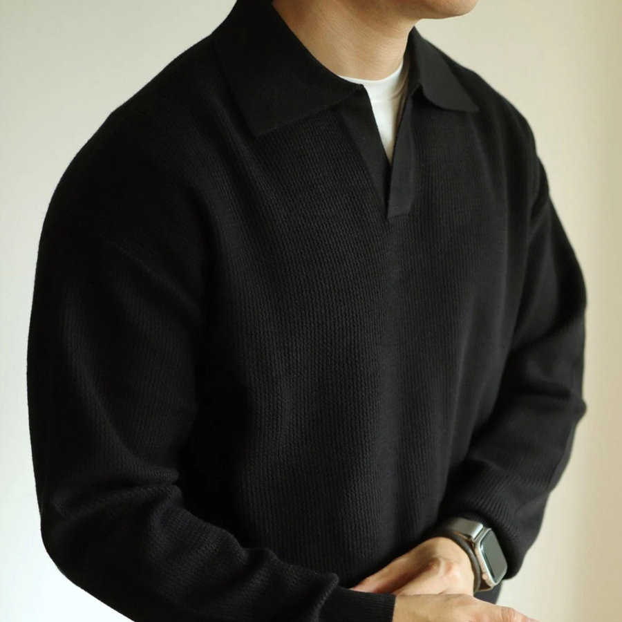 Ellison - Knit Polo Shirt CAAYWORLD MEN