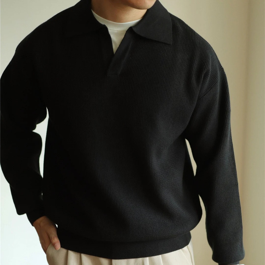 Ellison - Knit Polo Shirt CAAYWORLD MEN
