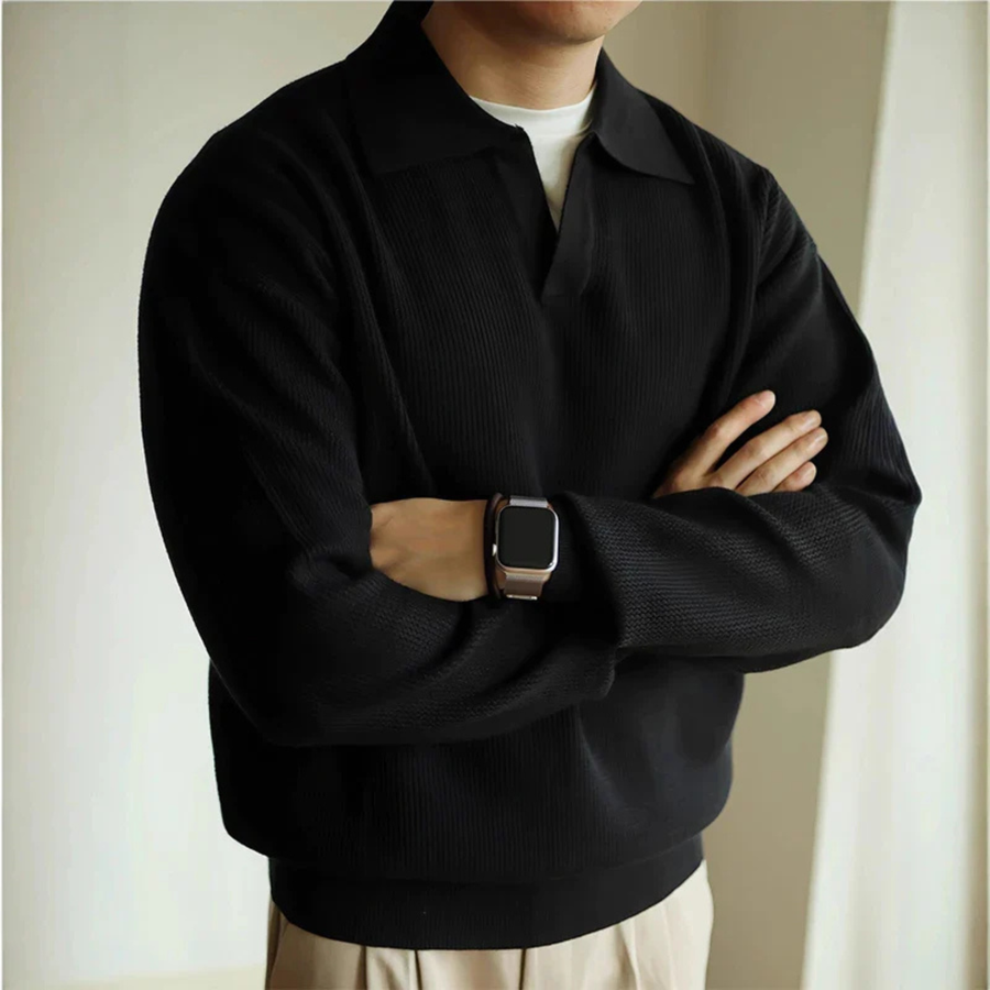 Ellison - Knit Polo Shirt CAAYWORLD MEN