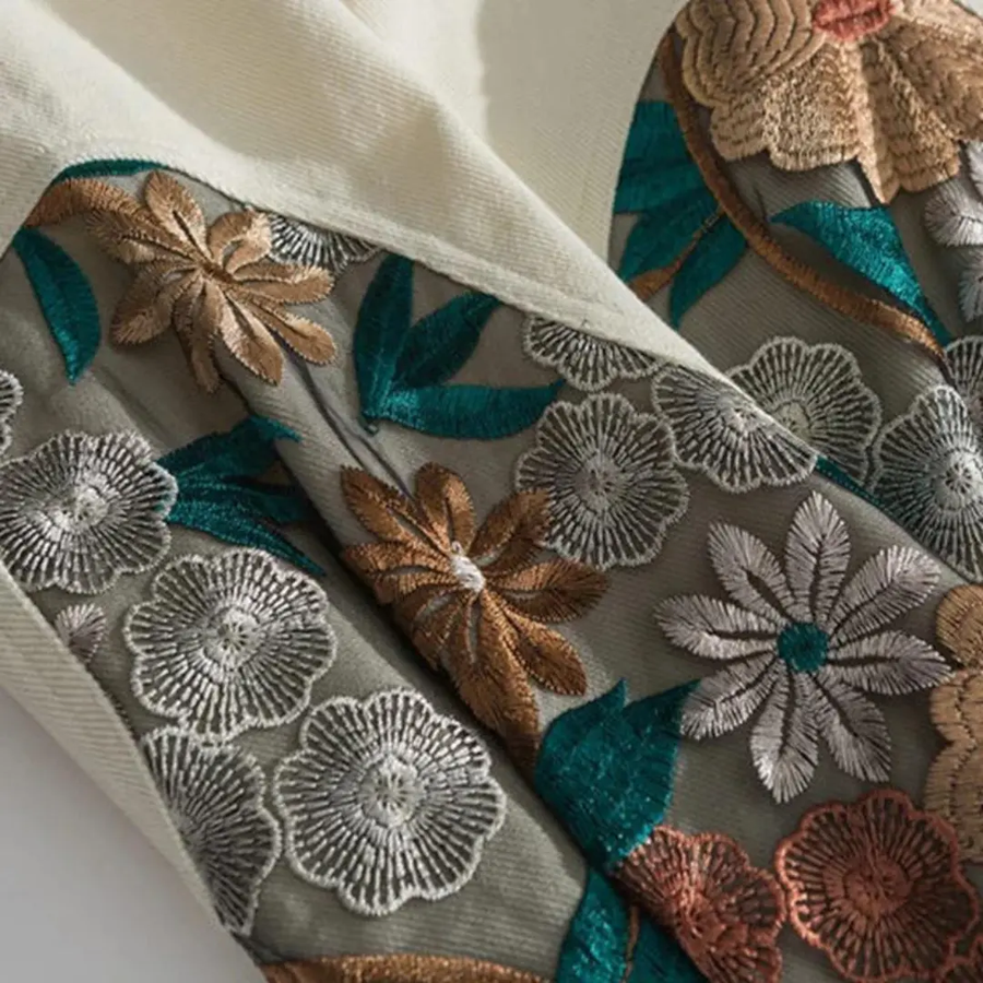 Embroidered Floral - Jacket CAAYWORLD