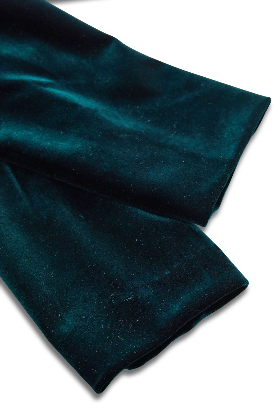 Emerald Velvet with Satin Lapels & Rose Embroidery - Blazer CAAYWORLD