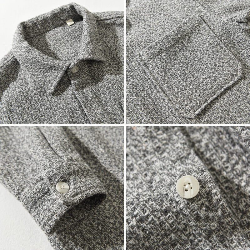 Emerson Tweed Button-Up - Shirt CAAYWORLD MEN