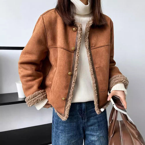 Emilia Faux Sherpa Oversized - Coat CAAYWORLD
