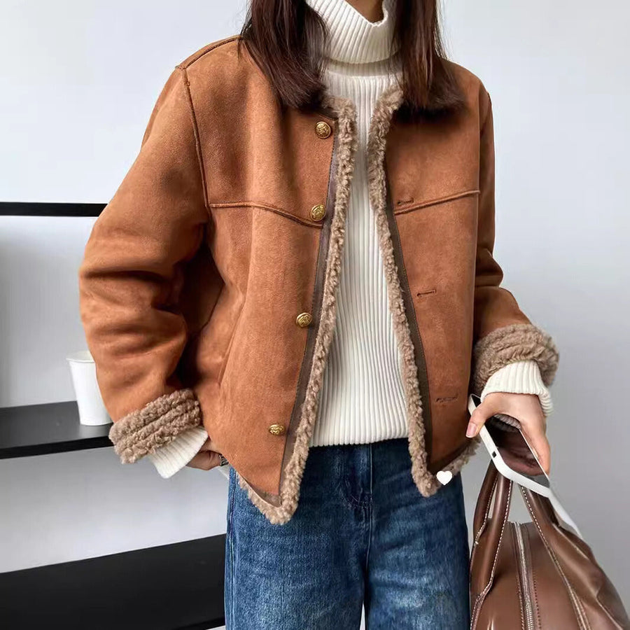 Emilia Faux Sherpa Oversized - Coat CAAYWORLD