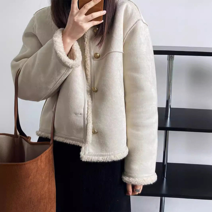 Emilia Faux Sherpa Oversized - Coat CAAYWORLD