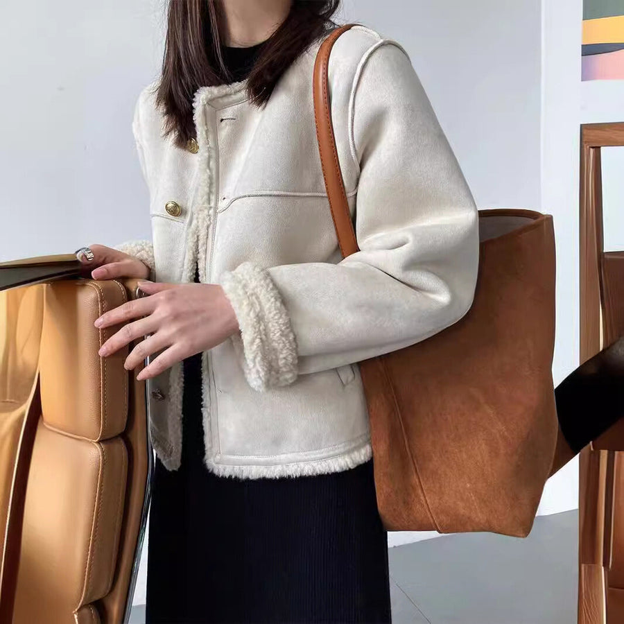Emilia Faux Sherpa Oversized - Coat CAAYWORLD