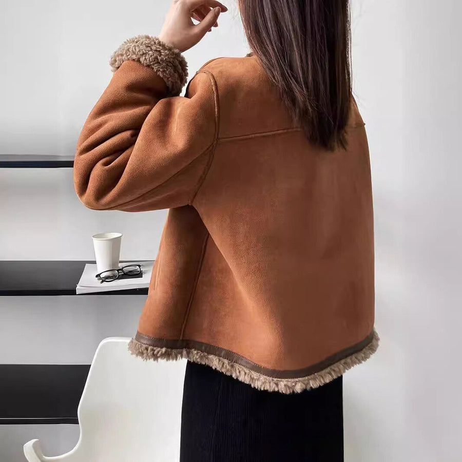 Emilia Faux Sherpa Oversized - Coat CAAYWORLD