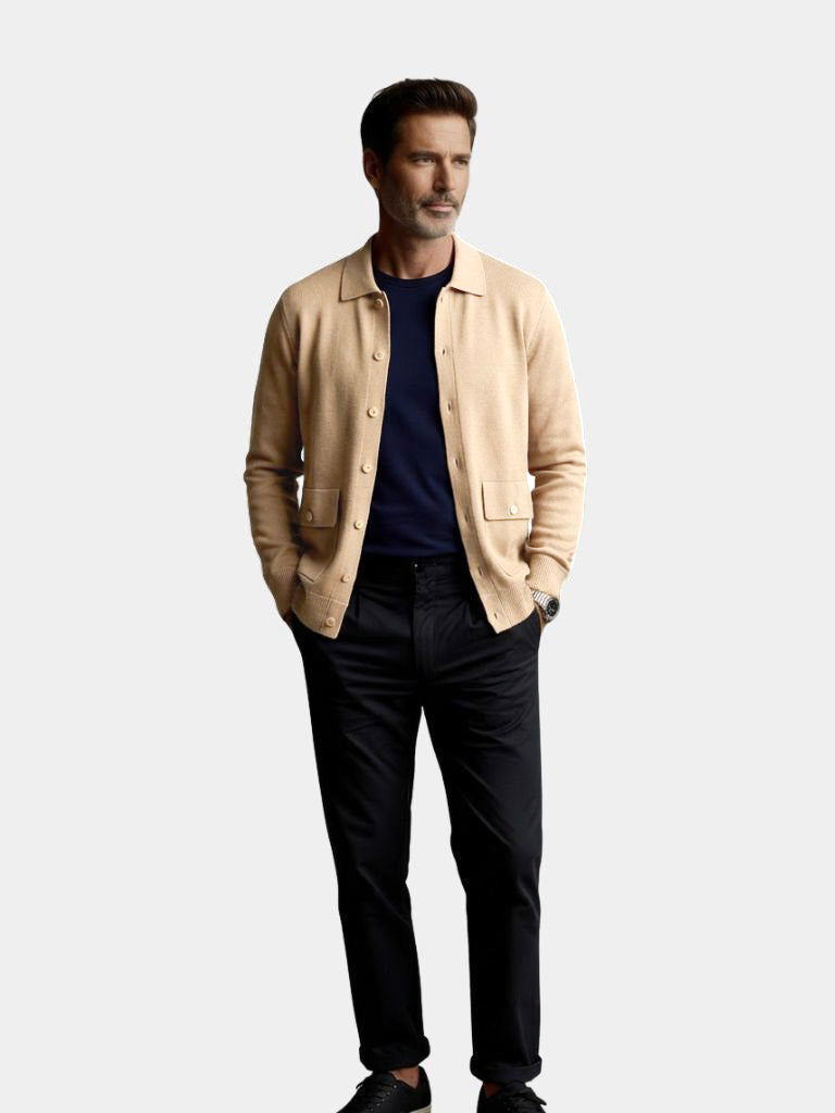 Essential Cashmere Jacket - CAAYWORLD CAAYWORLD