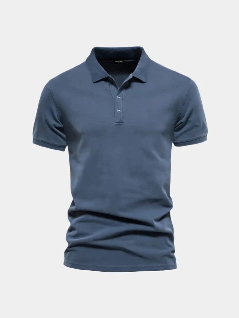 Essential Cotton Polo Shirt - CAAYWORLD CAAYWORLD