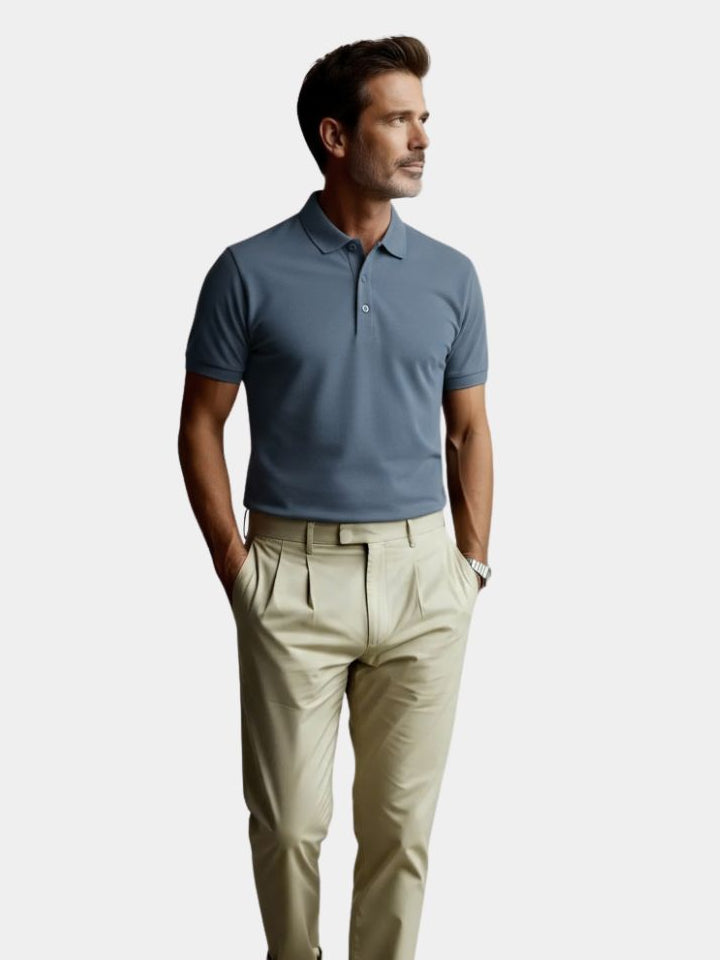 Essential Cotton Polo Shirt - CAAYWORLD CAAYWORLD