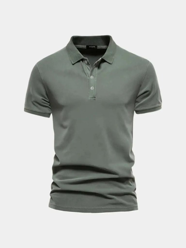 Essential Cotton Polo Shirt - CAAYWORLD CAAYWORLD