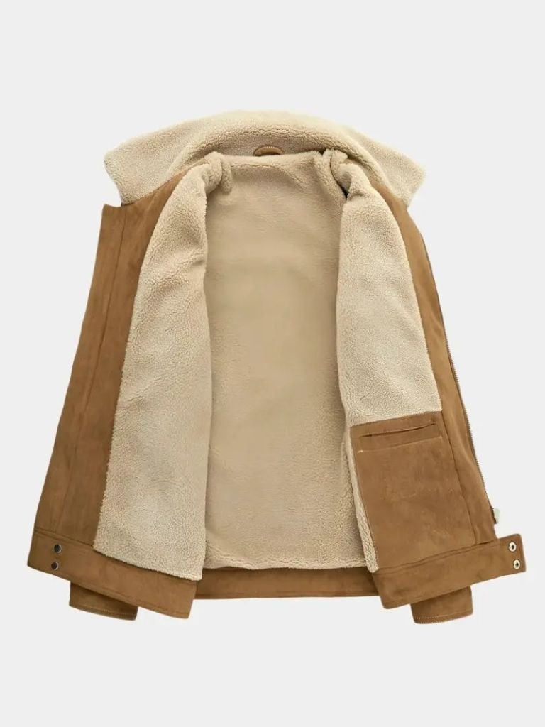 Essential Fleece Suede Jacket - CAAYWORLD CAAYWORLD