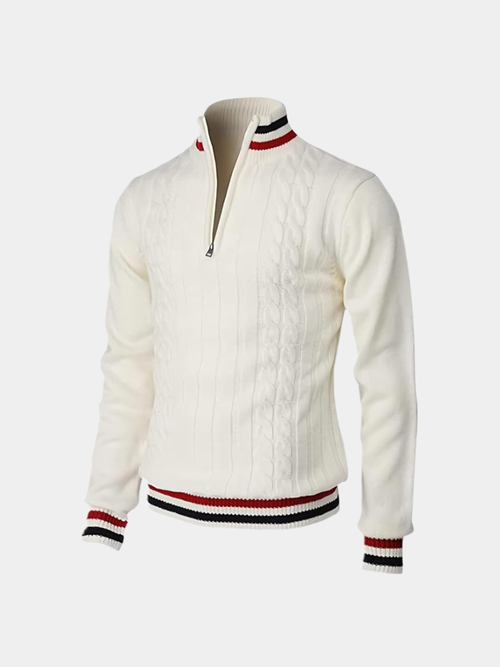 Essential Half Zip Turtleneck Sweater - CAAYWORLD CAAYWORLD