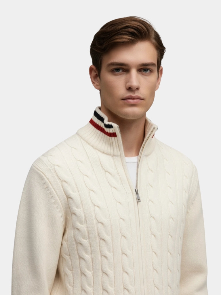 Essential Half Zip Turtleneck Sweater - CAAYWORLD CAAYWORLD
