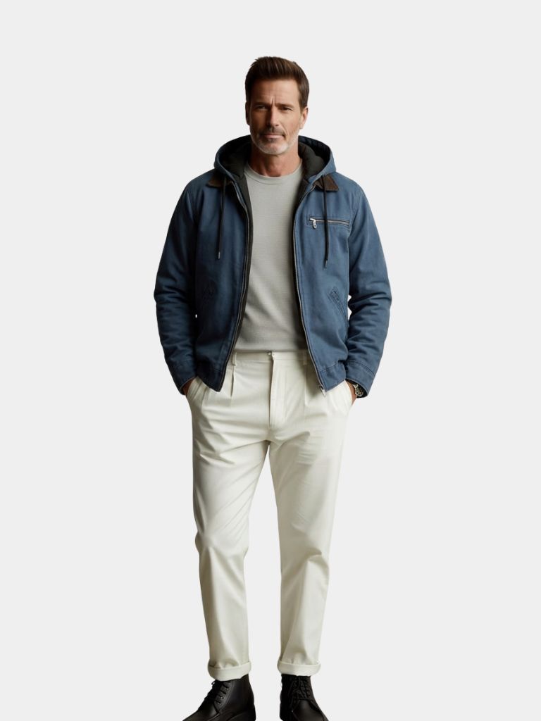Essential Hooded Work Jacket - CAAYWORLD CAAYWORLD