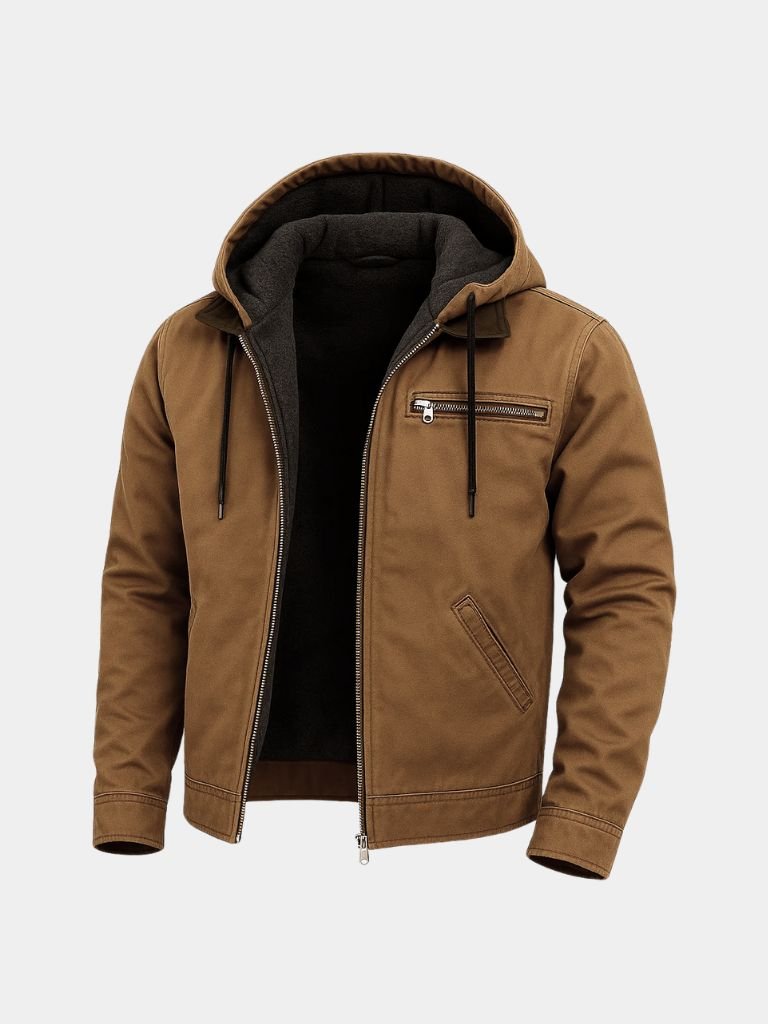 Essential Hooded Work Jacket - CAAYWORLD CAAYWORLD