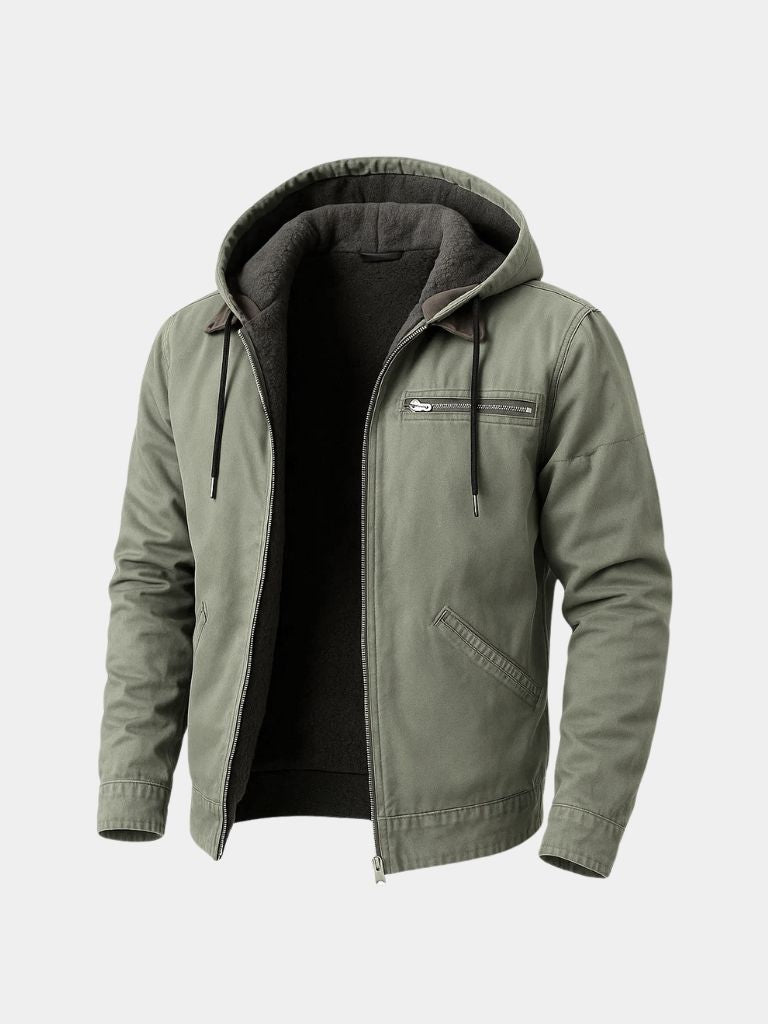 Essential Hooded Work Jacket - CAAYWORLD CAAYWORLD