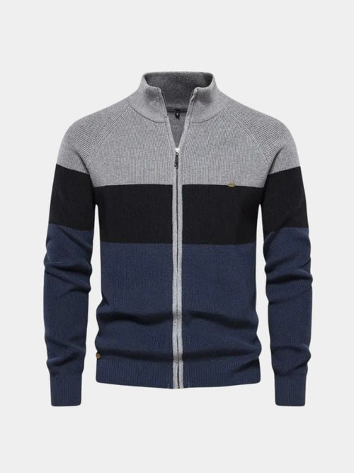 Essential Knit Zipper Sweater - CAAYWORLD CAAYWORLD
