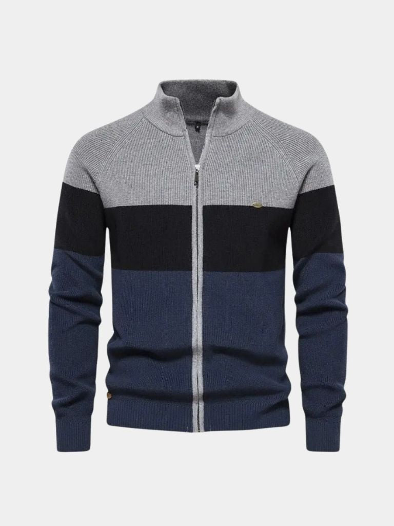 Essential Knit Zipper Sweater - CAAYWORLD CAAYWORLD