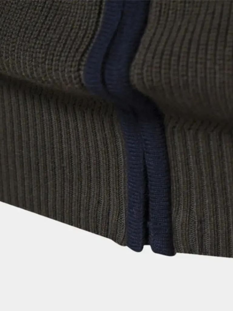 Essential Knit Zipper Sweater - CAAYWORLD CAAYWORLD
