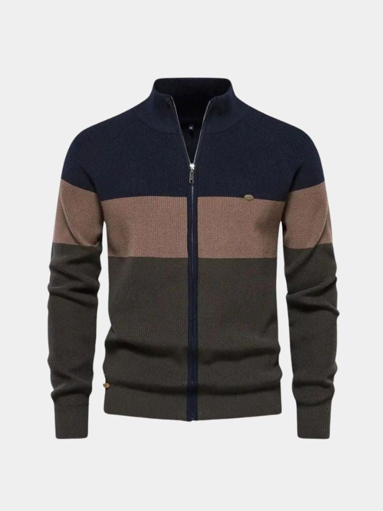 Essential Knit Zipper Sweater - CAAYWORLD CAAYWORLD