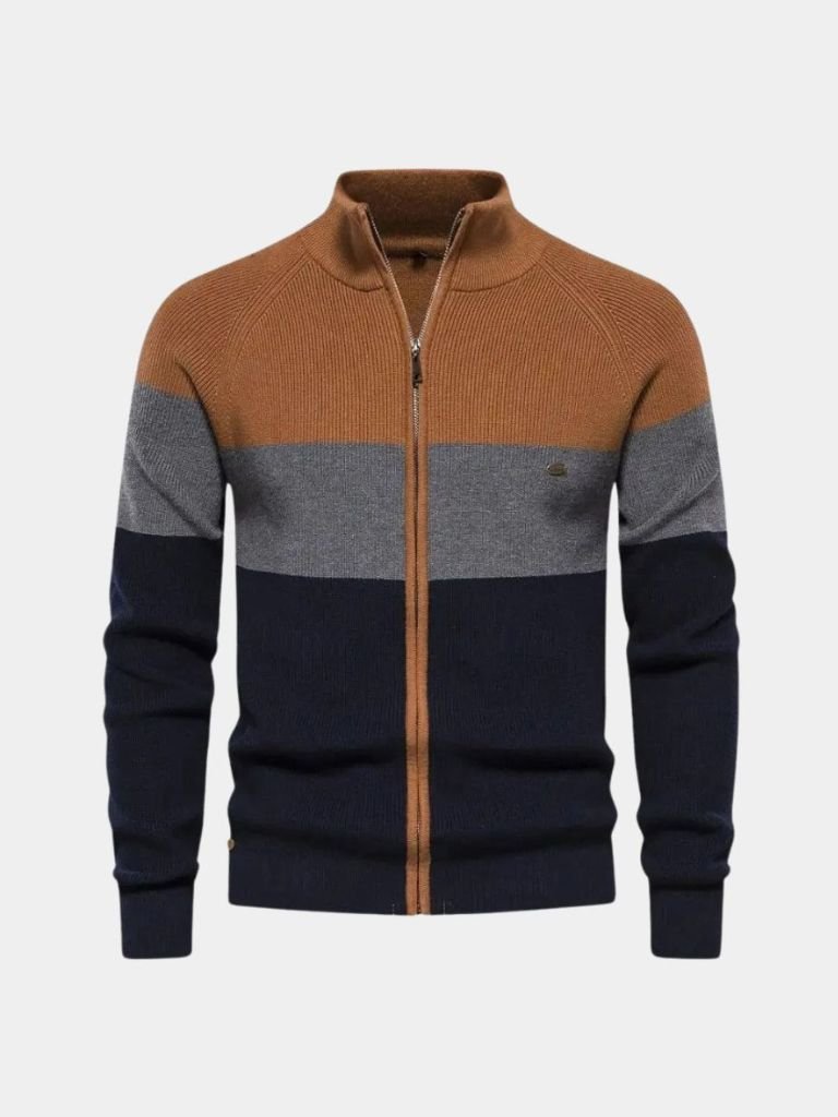 Essential Knit Zipper Sweater - CAAYWORLD CAAYWORLD