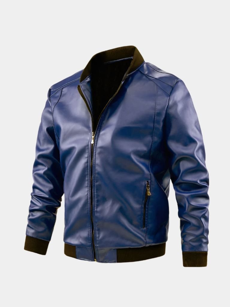 Essential Leather Jacket - CAAYWORLD CAAYWORLD