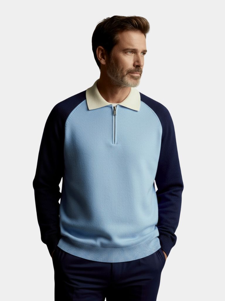 Essential Polo Sweater - CAAYWORLD CAAYWORLD