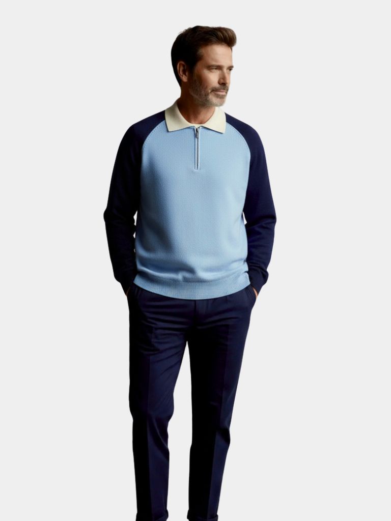 Essential Polo Sweater - CAAYWORLD CAAYWORLD
