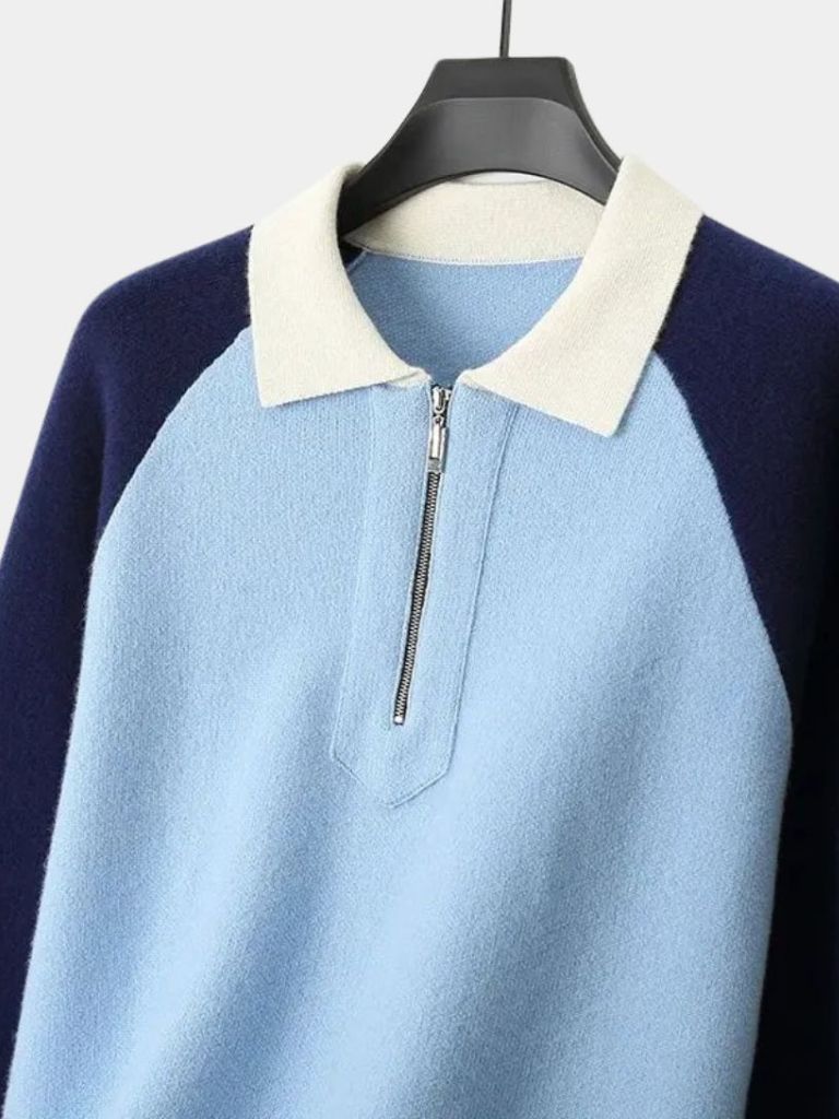 Essential Polo Sweater - CAAYWORLD CAAYWORLD