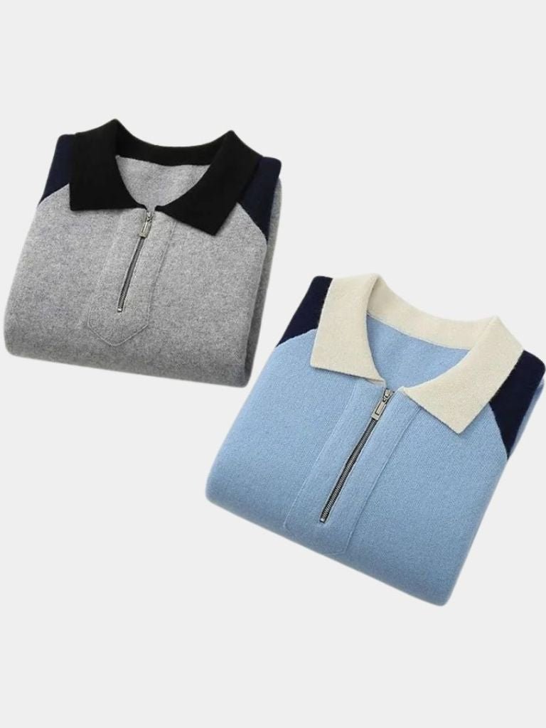 Essential Polo Sweater - CAAYWORLD CAAYWORLD