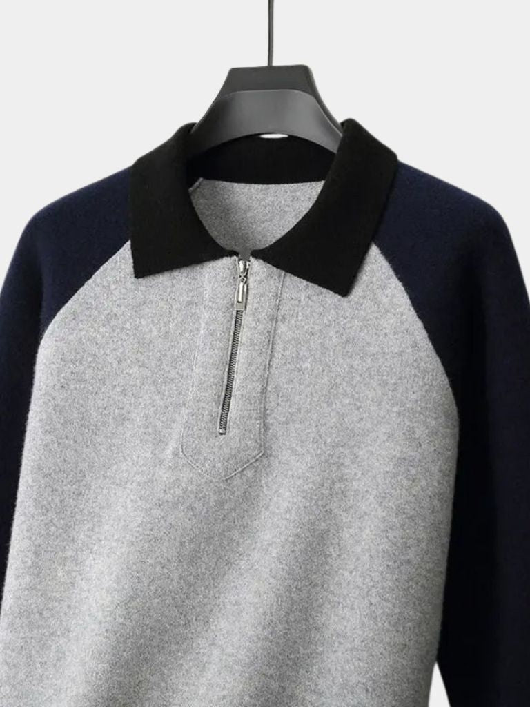 Essential Polo Sweater - CAAYWORLD CAAYWORLD