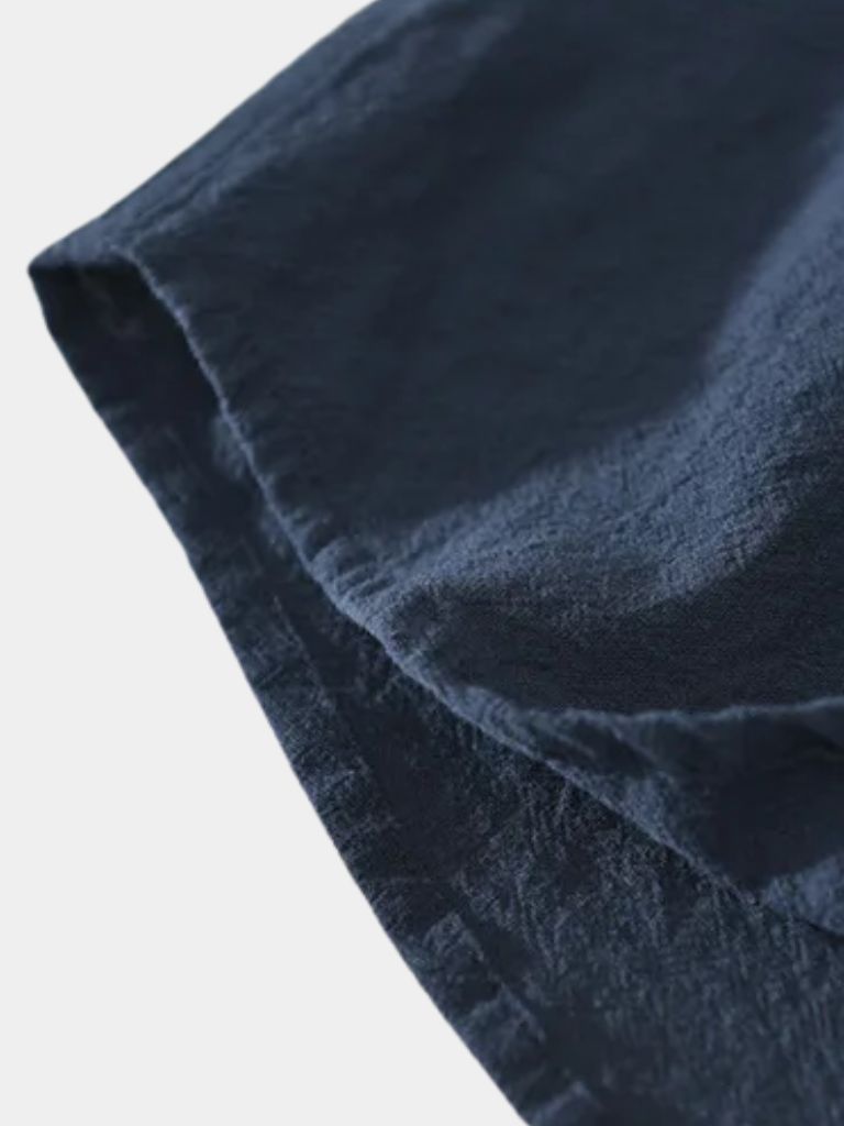 Essential Short Sleeve Linen Shirt - CAAYWORLD CAAYWORLD