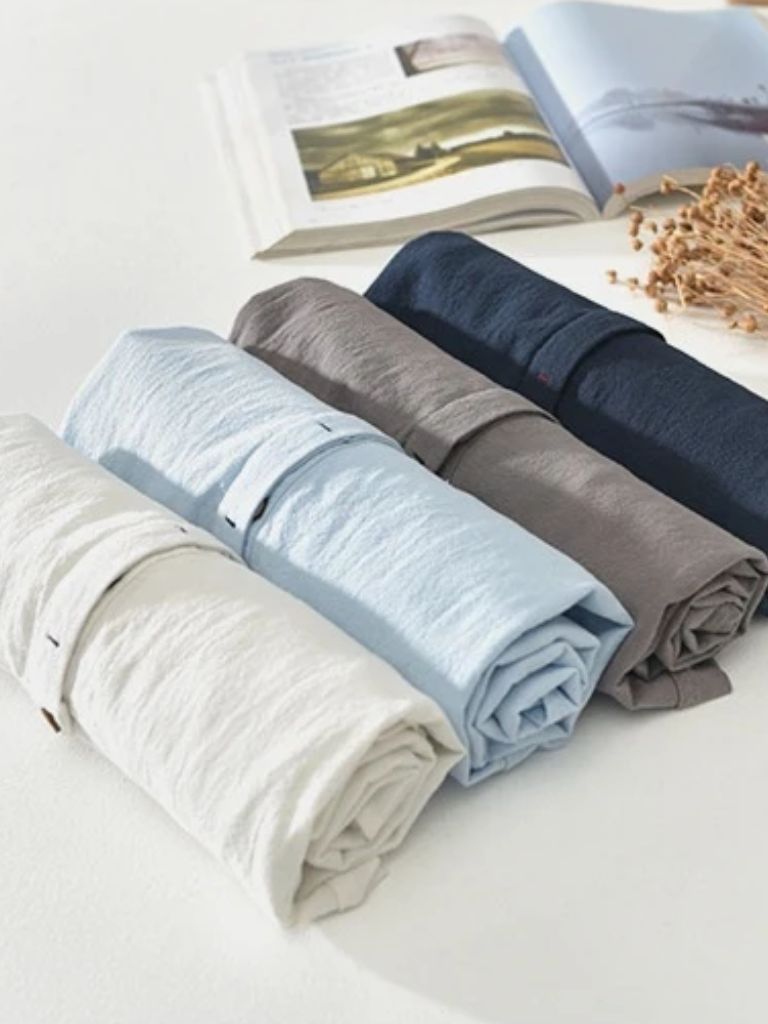 Essential Short Sleeve Linen Shirt - CAAYWORLD CAAYWORLD