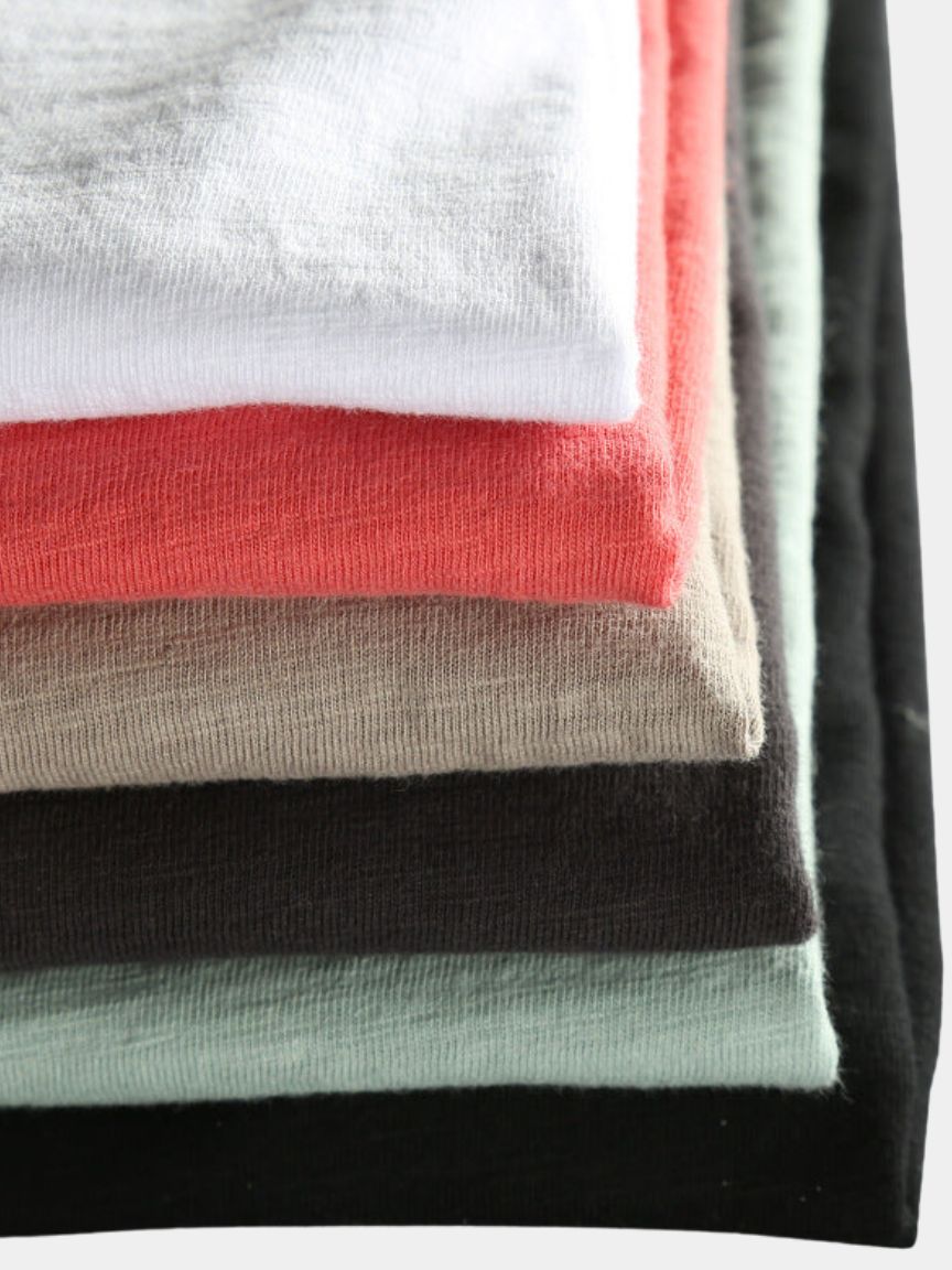 Essential Vintage Cotton Long Sleeve Tee - CAAYWORLD CAAYWORLD
