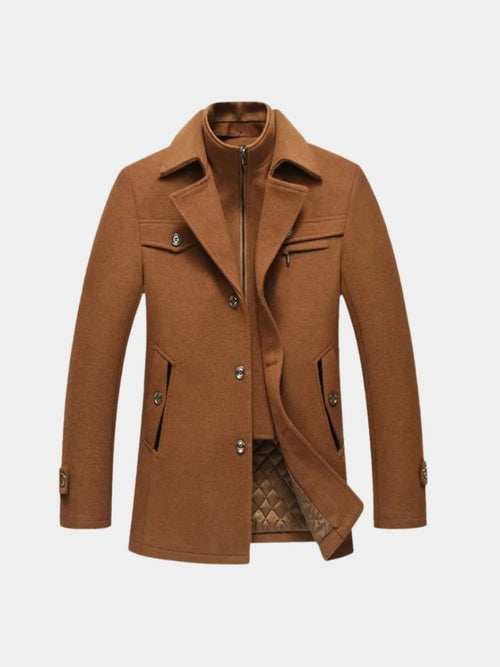Essential Wool Blend Coat - CAAYWORLD CAAYWORLD