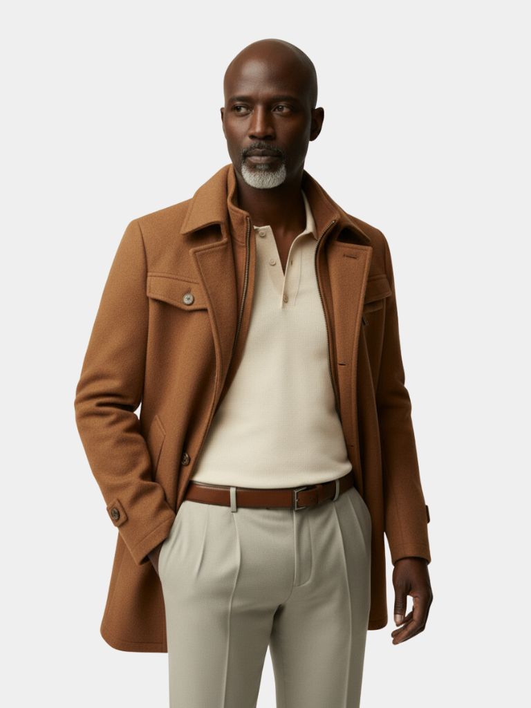 Essential Wool Blend Coat - CAAYWORLD CAAYWORLD