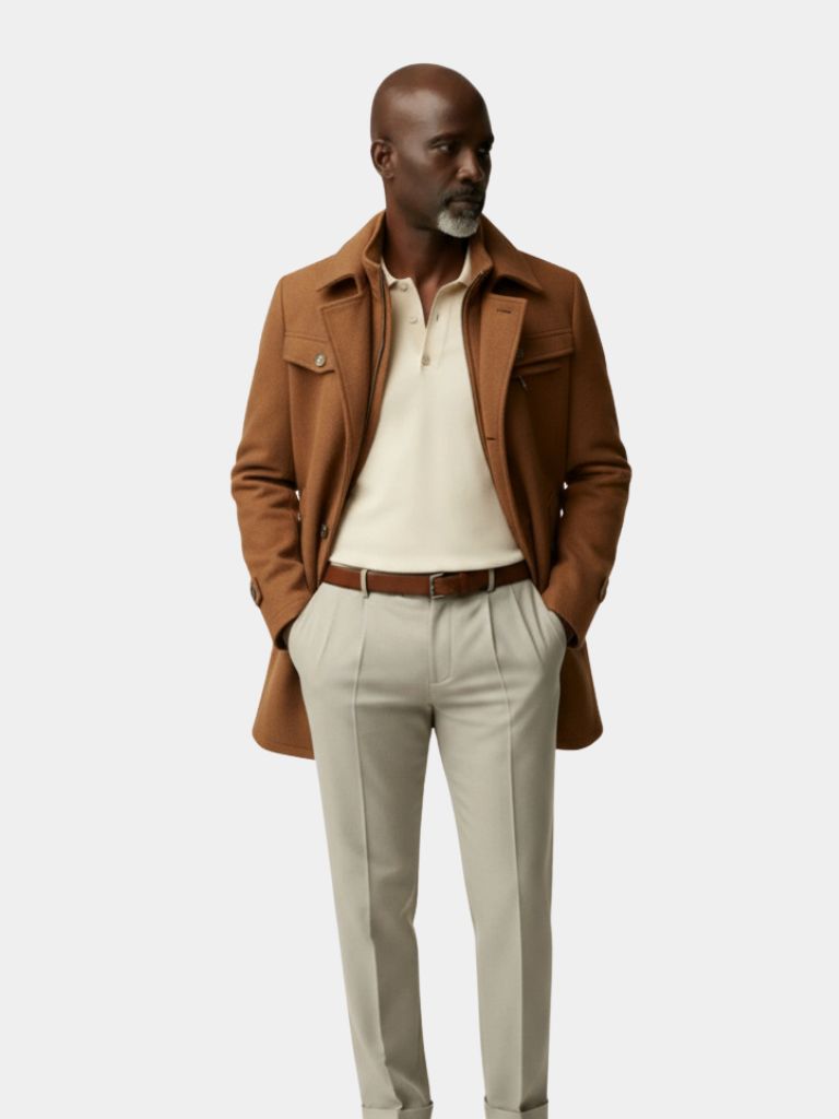 Essential Wool Blend Coat - CAAYWORLD CAAYWORLD