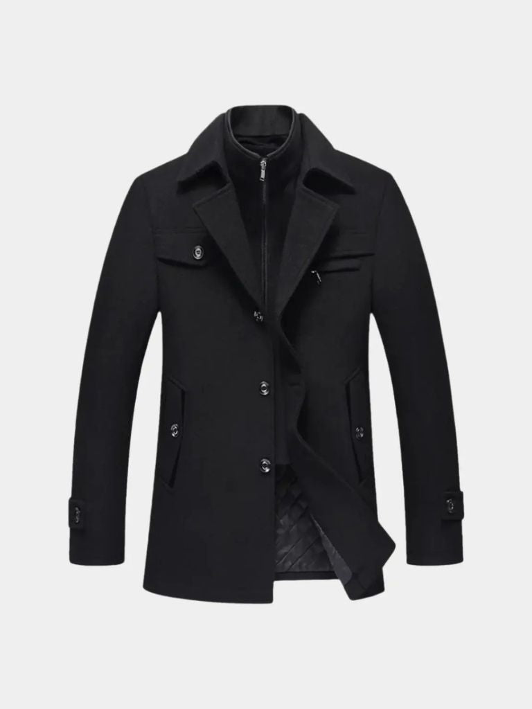 Essential Wool Blend Coat - CAAYWORLD CAAYWORLD