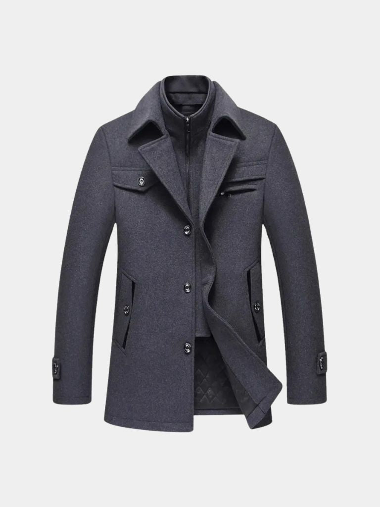 Essential Wool Blend Coat - CAAYWORLD CAAYWORLD