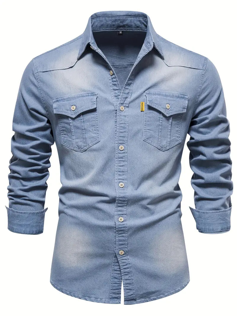Falcon Printed Cotton - Shirt CAAYWORLD MEN