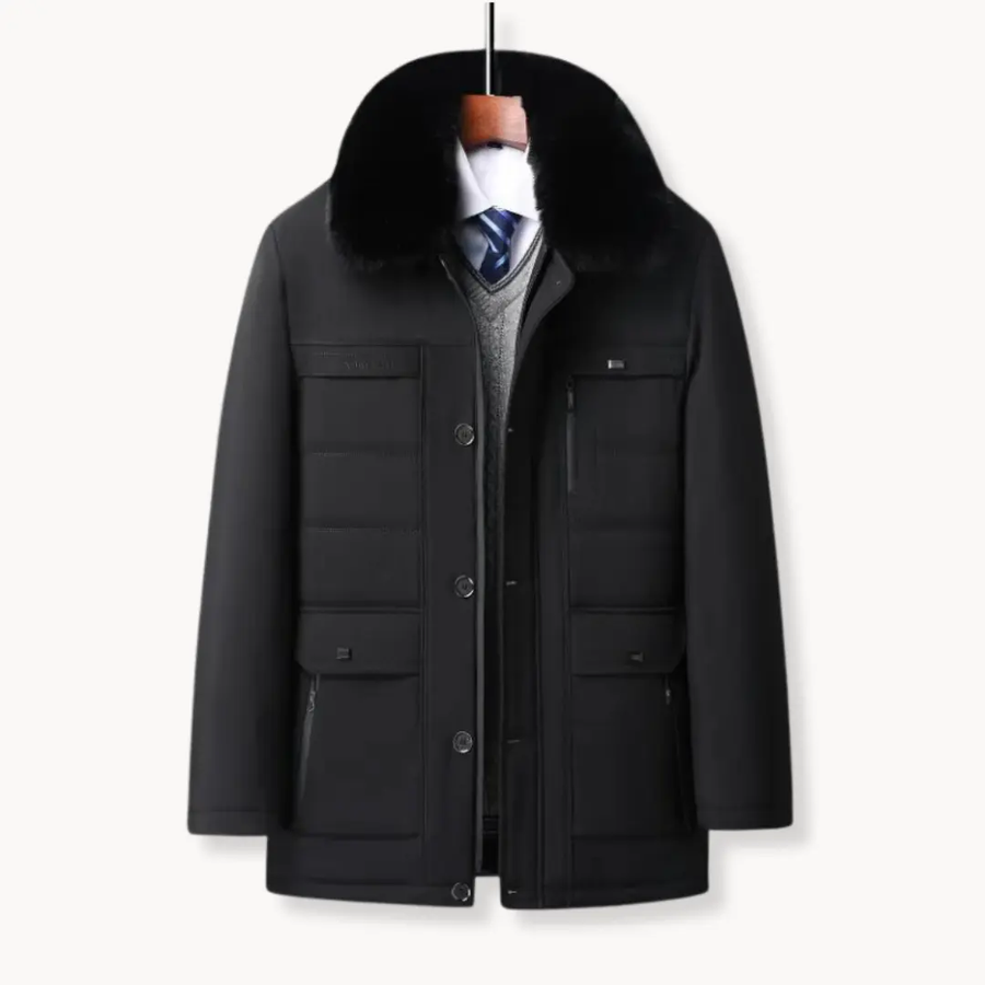 Faux Fur Collar - Coat CAAYWORLD