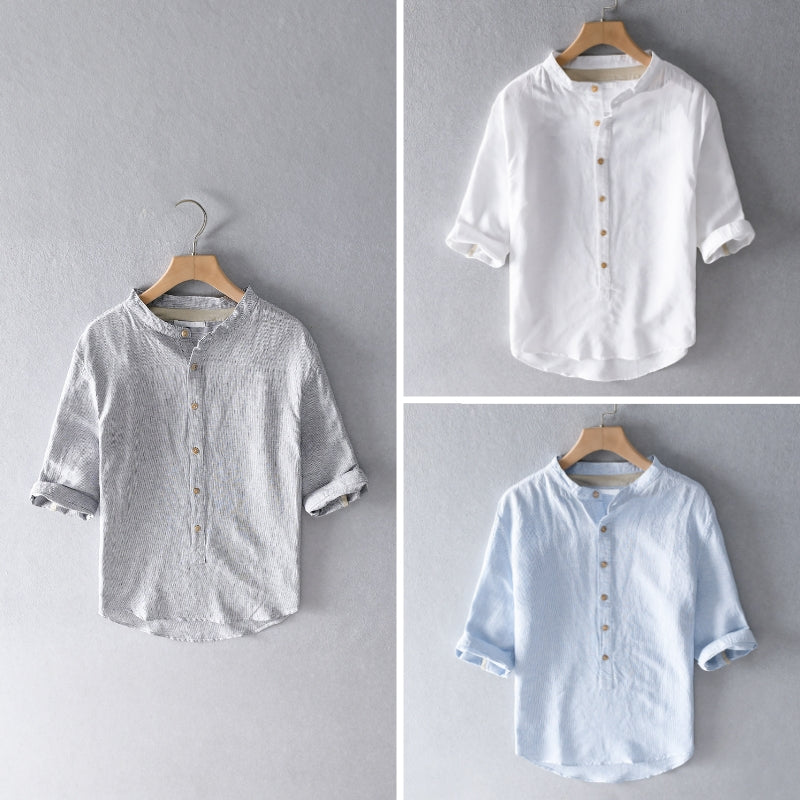 Firenze Linen-Blend - Shirt CAAYWORLD